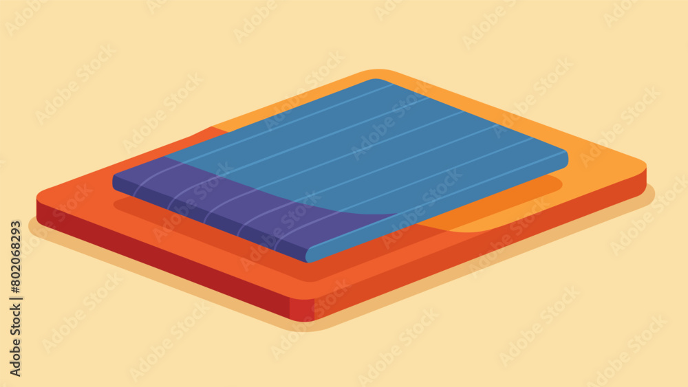 Poster a cushioned floor mat to prevent slipping and provide a soft surface to sit or lie on..