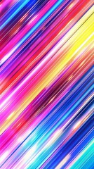 A vibrant multicolored abstract background featuring intersecting lines creating a dynamic visual composition. Background. Wallpaper.