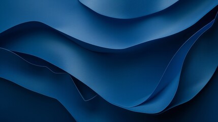 a grandiose, minimalistic background of blue and dark blue