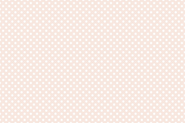 pink seamless pattern with white dots
