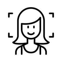 Face scan icon