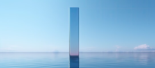 Large body of water under a blue sky - Powered by Adobe