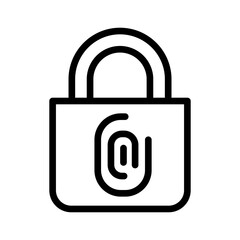 Finger scan icon