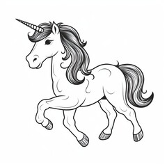 Obraz premium Sweet Unicorn Illustration