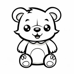 Cuddly Teddy Bear Sketch
