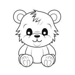 Adorable Teddy Bear Drawing