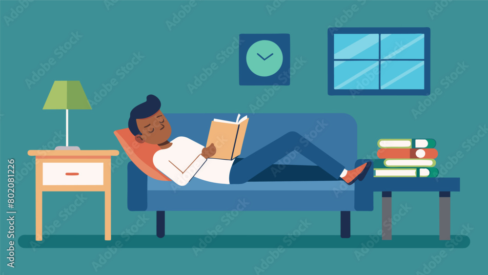 Poster in a separate room a student with a chronic illness takes their exam while lying down on a comfortab