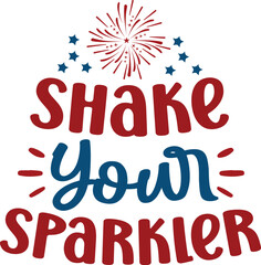 Obraz premium Shake Your Sparkler