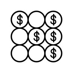 Obraz premium Investment icon