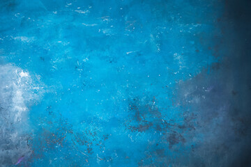 Dynamic Contrast, Abstract Composition in Dark and Light Blue Tones.