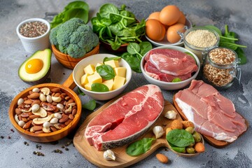 Complete balanced meal plan with macronutrient analysis for optimal nutrition and health