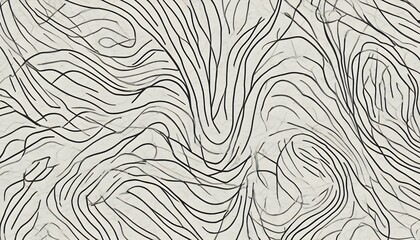 An Abstract Line Pattern Inspired By Nature  2