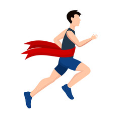 Runner wins the game  