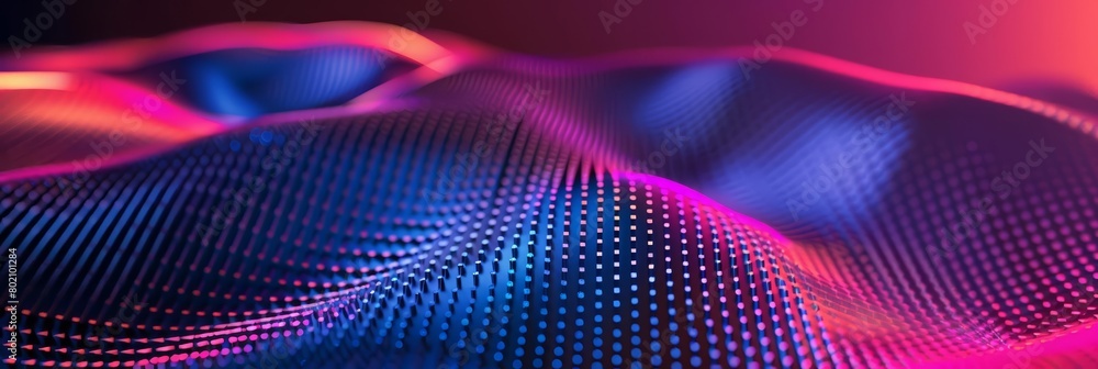 Poster diagonal lines and halftone effects create a dynamic geometric shape that captivates and engages, sh