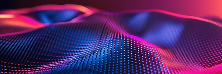 Fototapeta premium Diagonal lines and halftone effects create a dynamic geometric shape that captivates and engages, Sharpen 3d rendering background