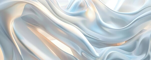 Retrothemed posters are set against a background of white luxury with light elegant dynamic abstract patterns, Sharpen 3d rendering background