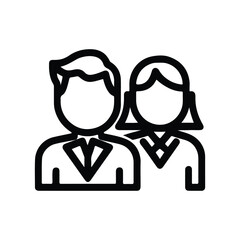 people icons vector design art 
