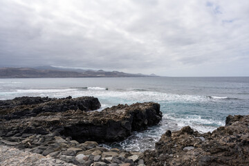 Die Lavak&uuml;ste von Las Palmas de Gran Canaria