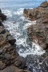 Die Lavaküste von Las Palmas de Gran Canaria