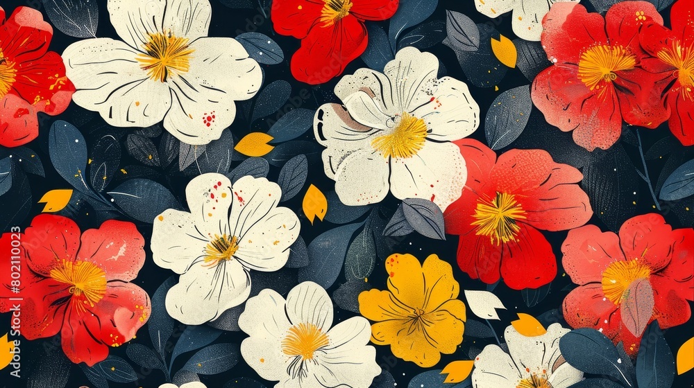 Poster minimalist patterns and textures floral: images featuring minimalist patterns, textures