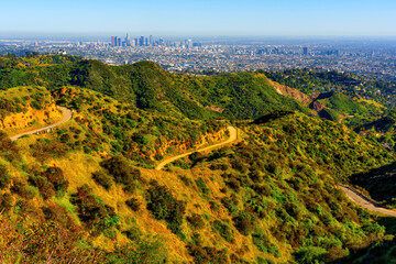 Griffith Park Escapade: Exploring Green Hills with LA's Skyline