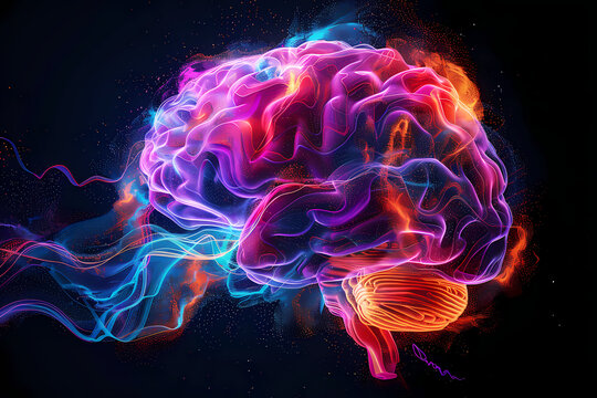 the brain essence of synesthesia in a visual representation 