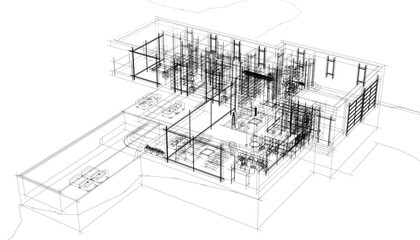 house plan blueprint