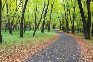 path in the park.