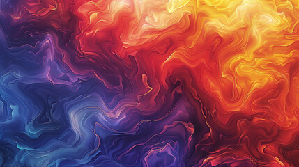 Marvel at the dynamic dance of colors, swirling and intertwining to create a captivating gradient wave.