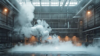 steam generation process, where high-pressure steam is produced from the heat recovered from waste incineration