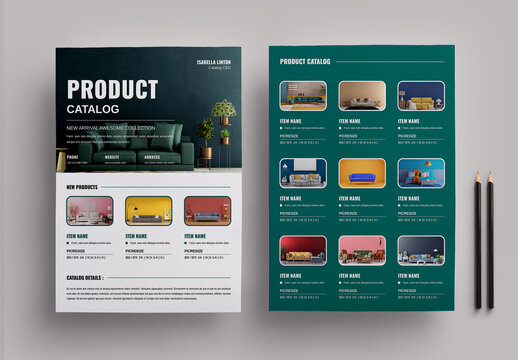 Product Catalog Flyer Template