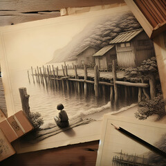 Nostalgic Reverie: Woodland Melancholia