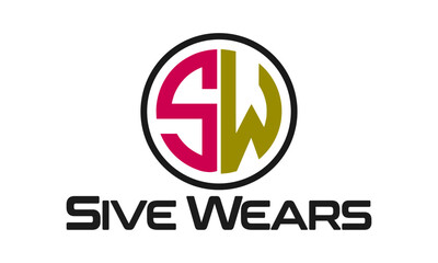 sw logo, sw initials,  minimalist, s logo, initials, SW letter, letters, digital