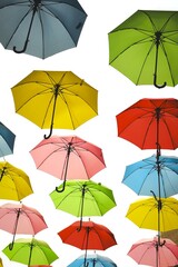 Colorful Umbrella Streets