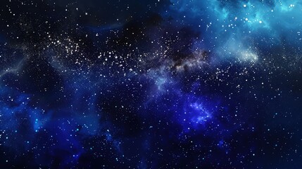 Fototapeta premium starry night sky galaxy abstract background 