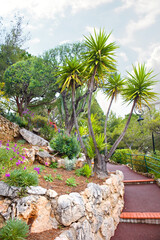 Saint-Martin Gardens in Monaco, Monaco-Ville