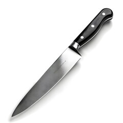 knife isolated on white background, Kitchen Knife Chef Knife Pocket Knives for Chef High Carbon German Stainless Steel Top Seller 8inch Plastic 