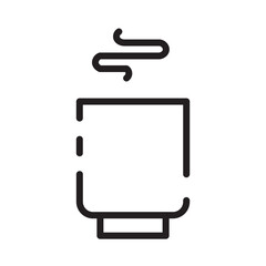 Cup Drink Herb Line Icon