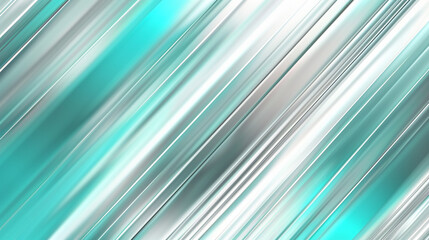 soothing horizontal gradient of silver and turquoise, ideal for an elegant abstract background