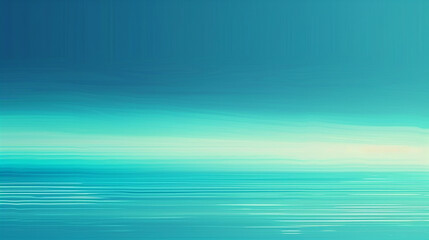 soothing horizontal gradient of turquoise and azure, ideal for an elegant abstract background