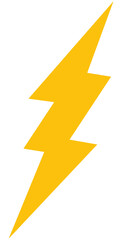 Lightning icon,Bolt icon,Thunder symbol,Flash sign.