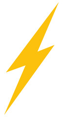 Lightning icon,Bolt icon,Thunder symbol,Flash sign.