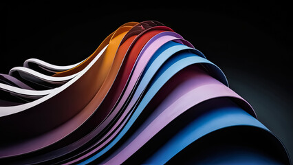 Exploring the Mesmerizing Depths: Abstract 3D Design Backgrounds Revealed