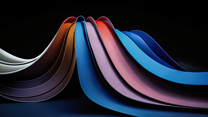 Unraveling the Enigma: Abstract 3D Design Backgrounds in Focus