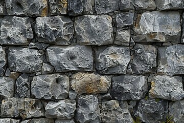 Background of stone wall texture,  Close up of stone wall texture