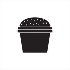 Set of Fast Food Silhouettes,sandwich silhouette vector illustration,Fast food and Coffee cup icons set vector silhouette