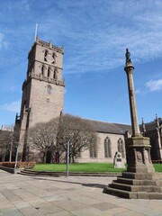 St Mary's Tower, City Churches, Dundee, Tayside, Scotland