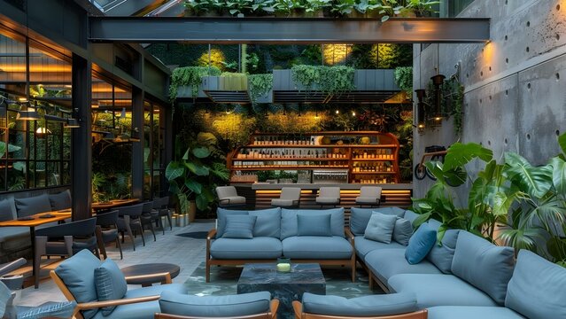 Ecofriendly materials in boutique hotel design promote sustainable tourism and environmental awareness . Concept Sustainable Tourism, Eco-friendly Design, Boutique Hotel, Environmental Awareness