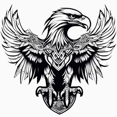 Tribal Eagle Artwork