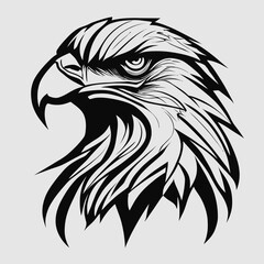 Fototapeta premium Tribal Eagle Artwork